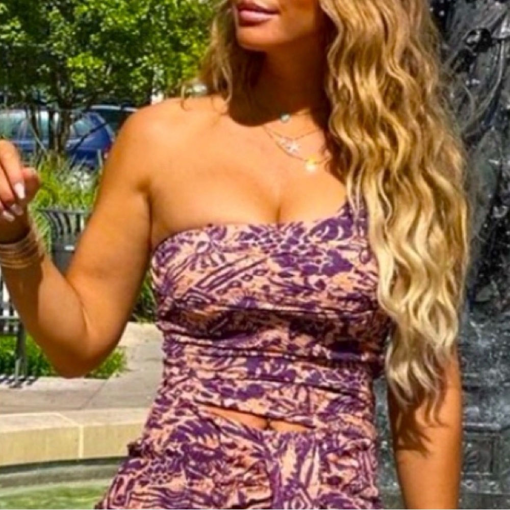 ZARA One shoulder Top